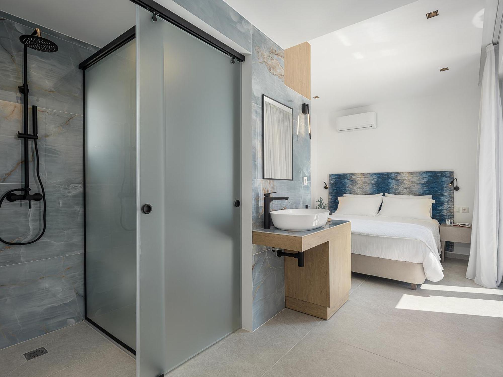 Avrilia Seaside Villa Heated Pool 알미리다 외부 사진